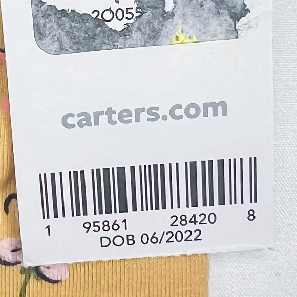 Carter’s | Toddler Girls’ Floral Leggings | 2T - Picture 6 of 7